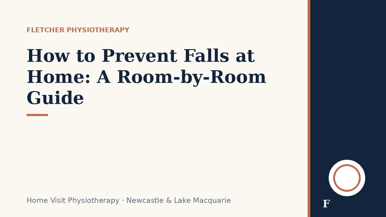How to Prevent Falls at Home: A Room-by-Room Guide